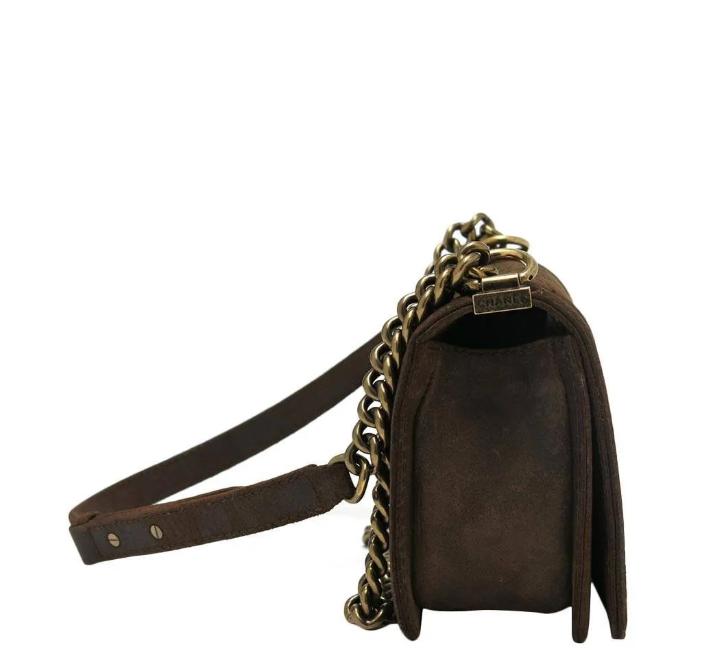 Chanel Boy Bag Flap Brown