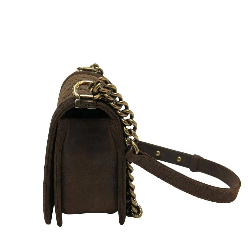 Chanel Boy Bag Flap Brown