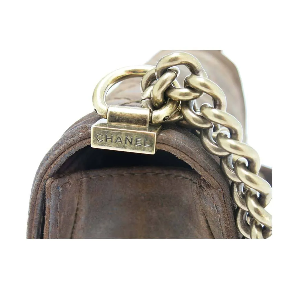 Chanel Boy Bag Flap Brown