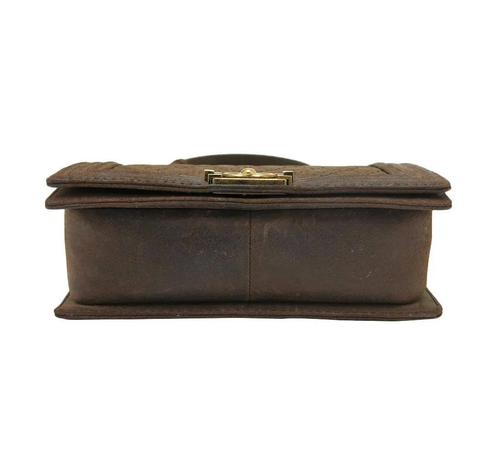 Chanel Boy Bag Flap Brown