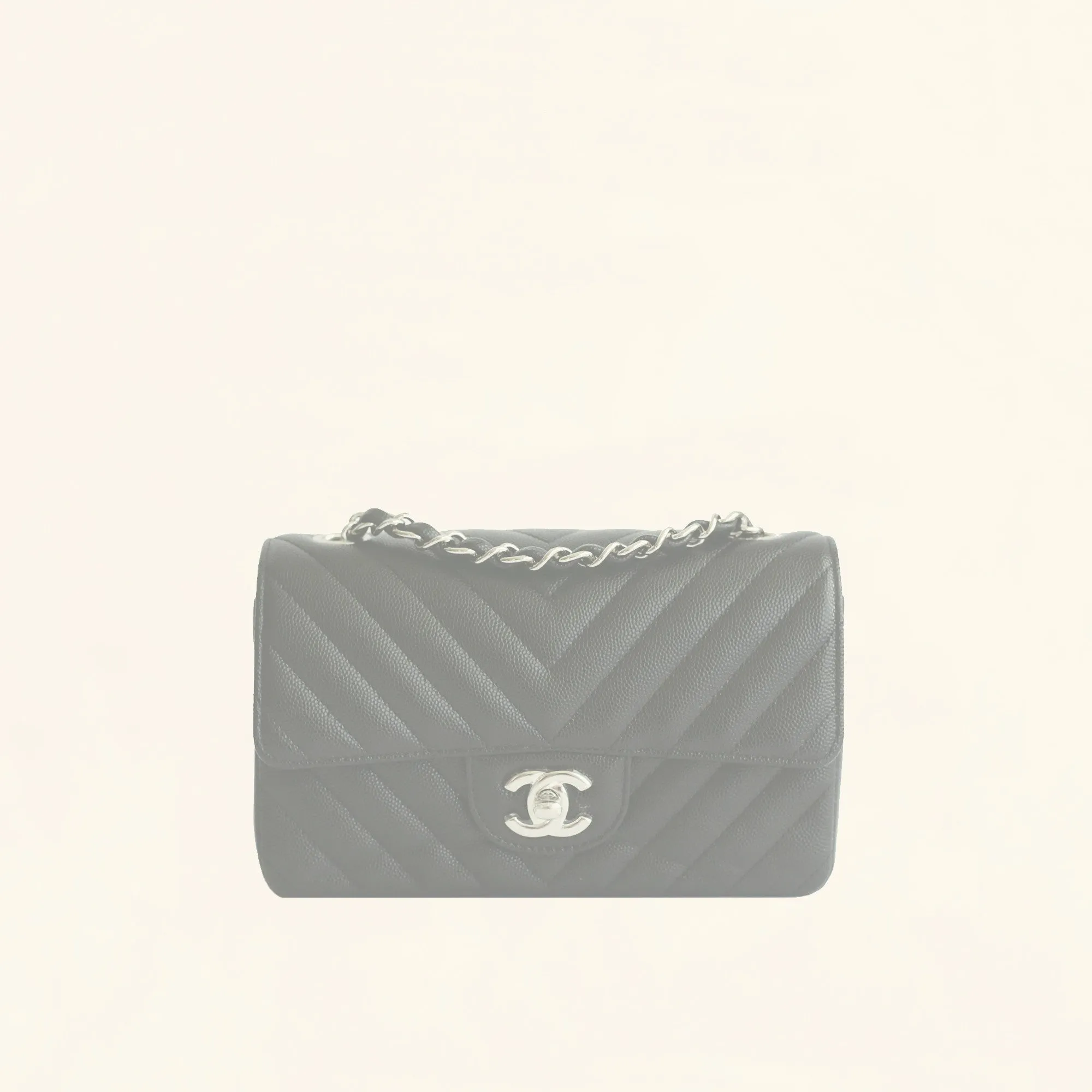 Chanel | Caviar Rectangular Flap Bag | Mini