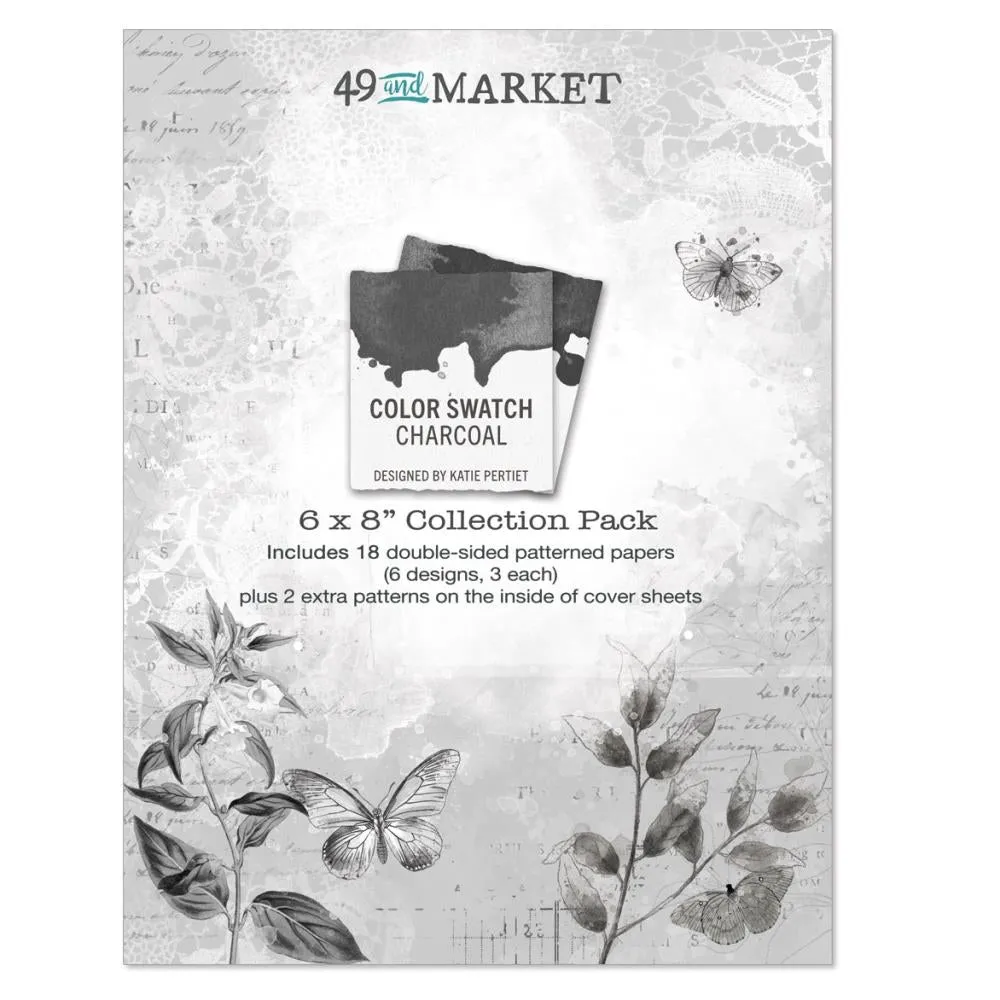 Charcoal - 6x8” Collection Pack 49 & Market CCS27372