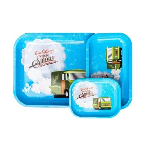 Cheech & Chong - 40Th Anniversary - Medium, or Large Tray - Blue - (1CT,5CT OR 10CT)