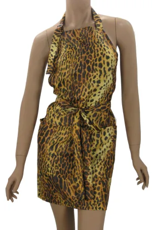 Cheetah Hair Stylist Apron