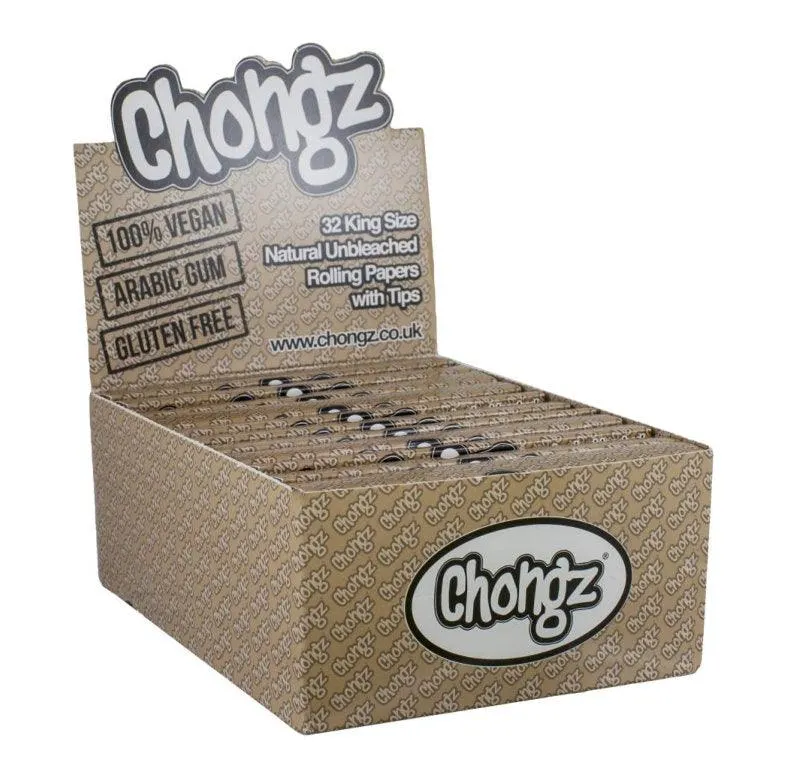 Chongz Unbleached Natural Papers