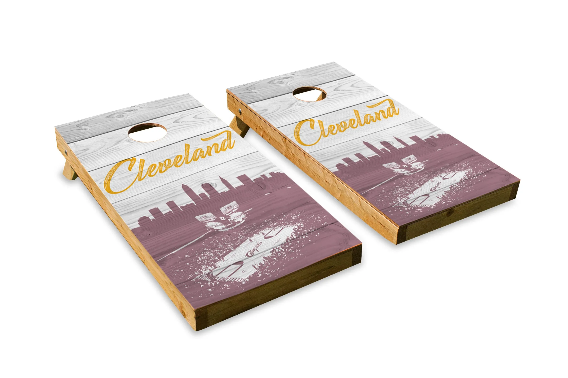 Cleveland Cavaliers Arena Skyline