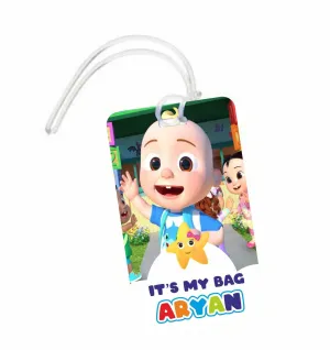Cocomelon Luggage Tag
