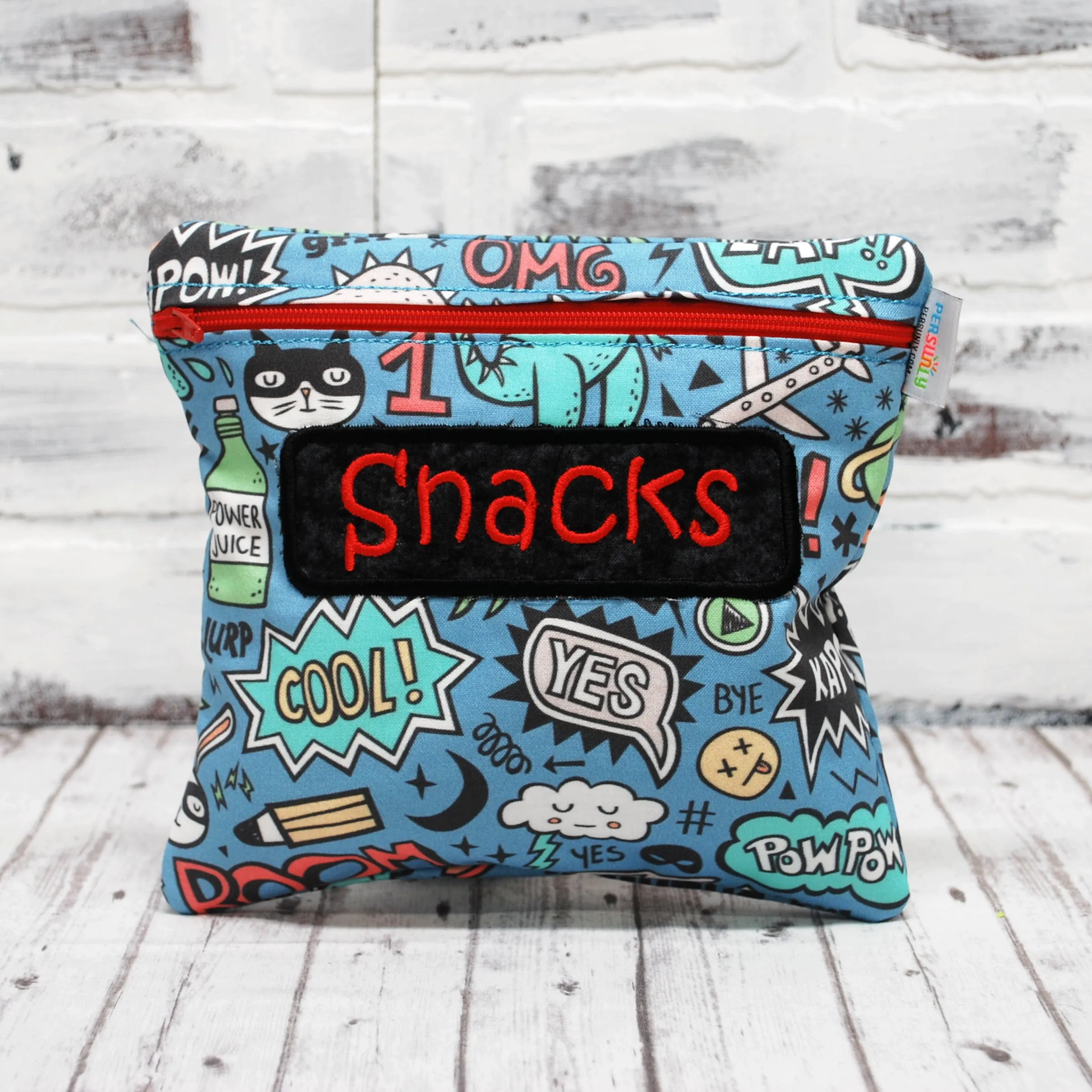 Cool Doodles Personalized Reusable Food Bag