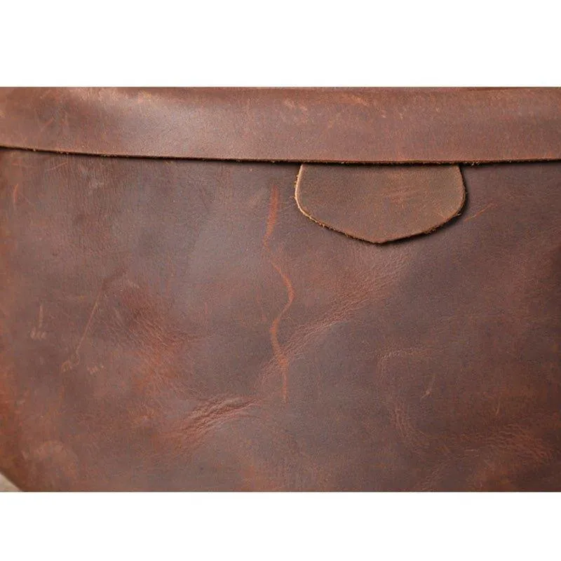 Cowhide Leather Vintage Cross Body Bag