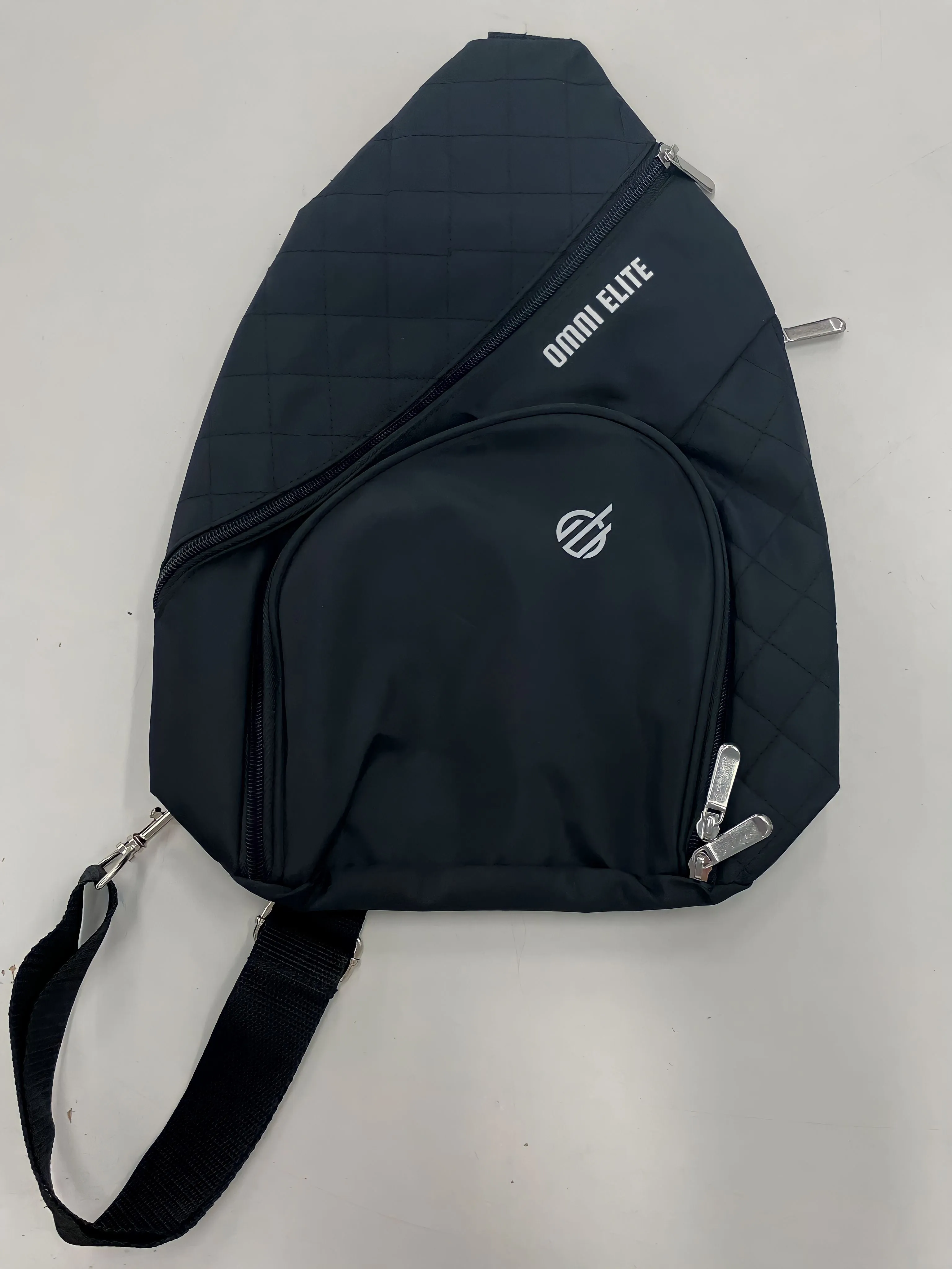 CROSS BODY BACKPACK in BLACK