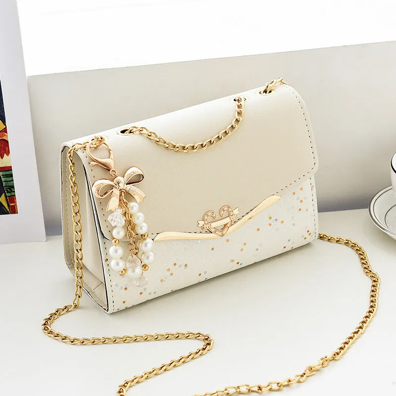 Crossbody Sequined Shoulder Bag