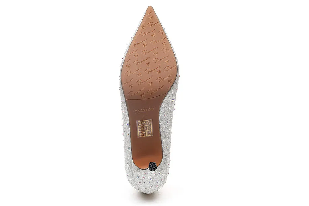 Crystal Embellished  Detailing Heels