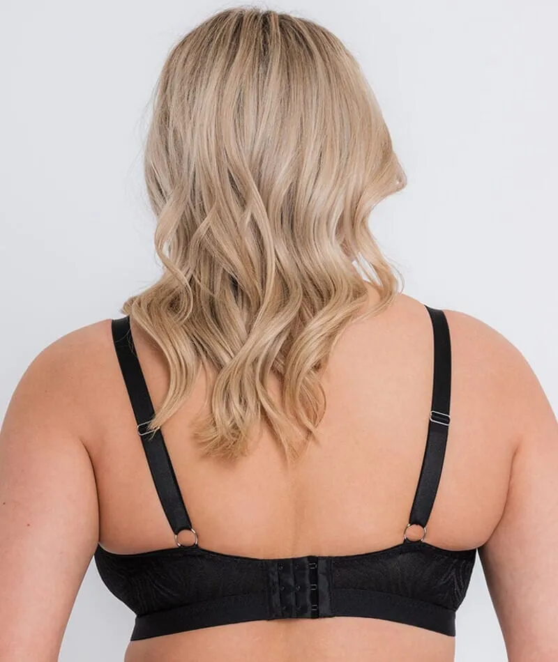 Curvy Kate Lace Daze Wire-Free Bralette - Black