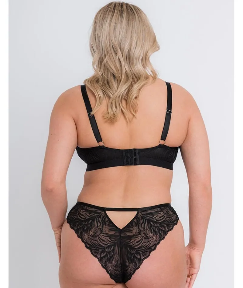 Curvy Kate Lace Daze Wire-Free Bralette - Black