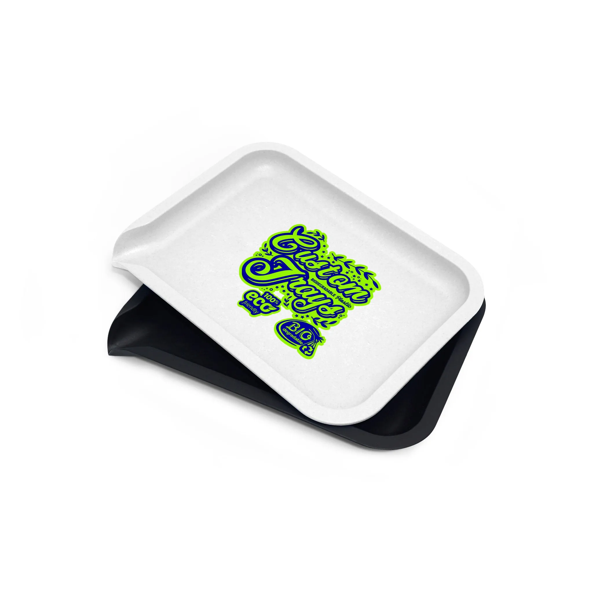 Custom BIODEGRADABLE Plastic Rolling Tray 😱