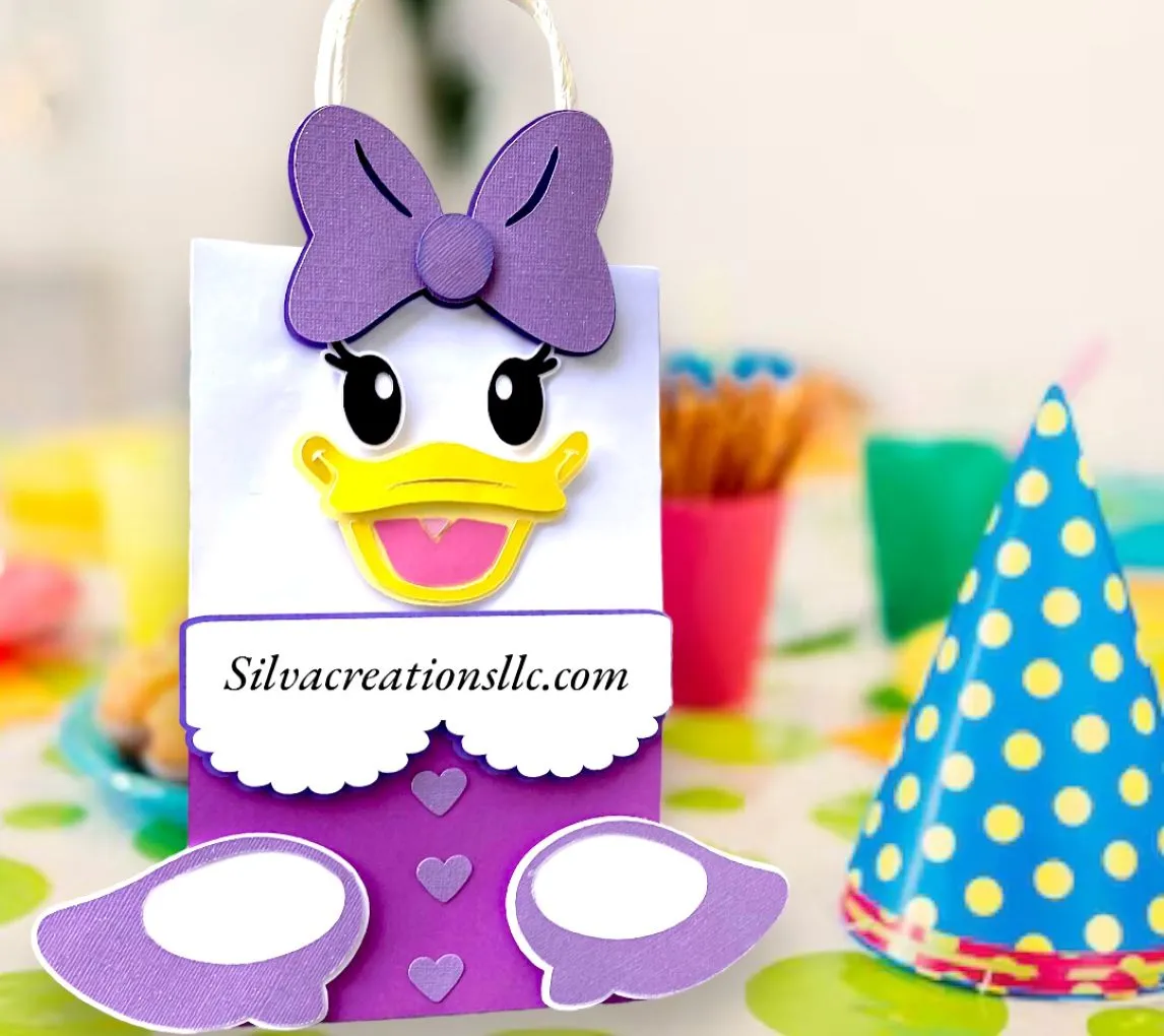 Custom Donald Duck Party Bags / 10 pcs.