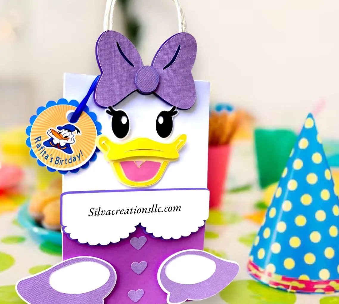 Custom Donald Duck Party Bags / 10 pcs.