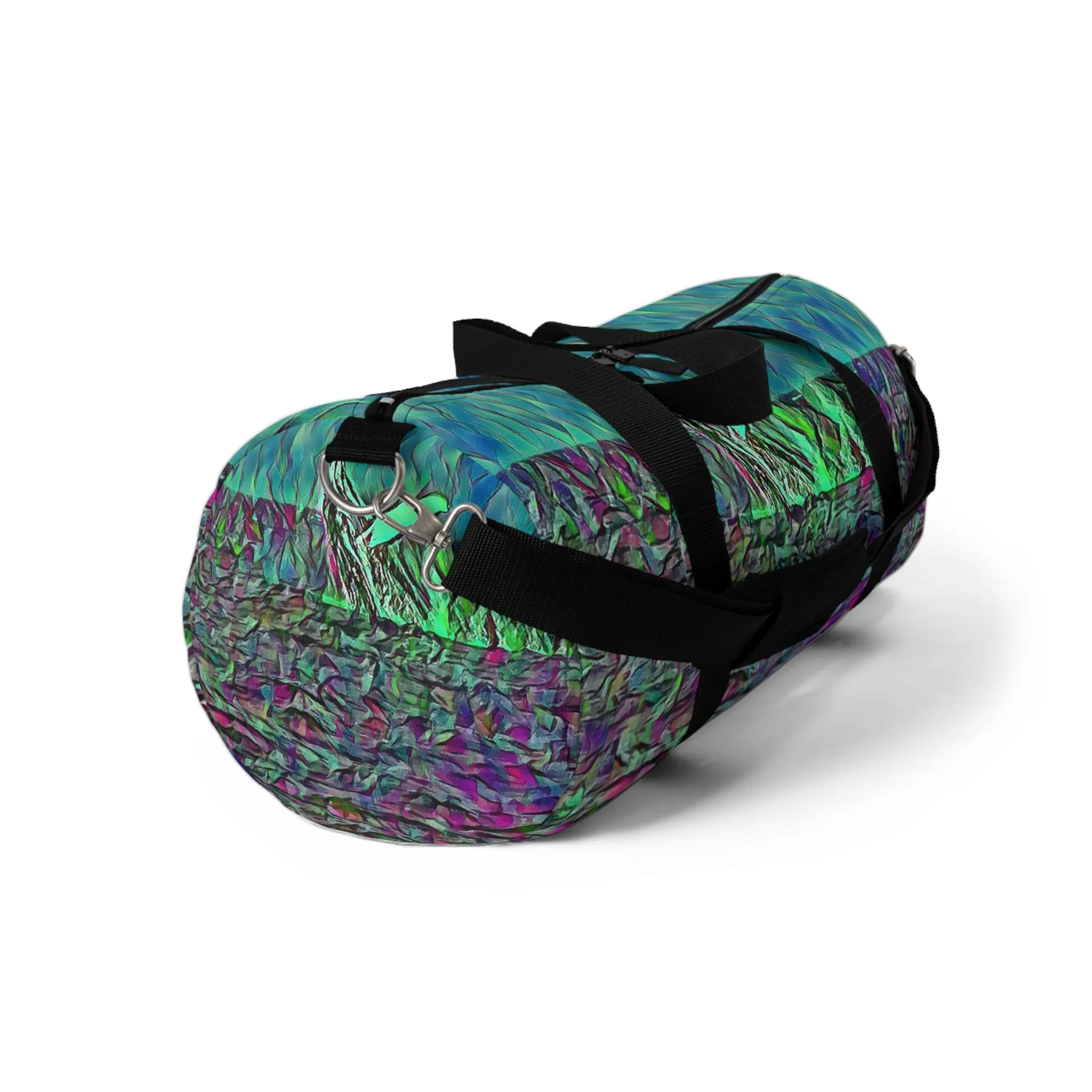Custom Duffel Bag available in two sizes from the Wildlife Series at Intriguing Vistas