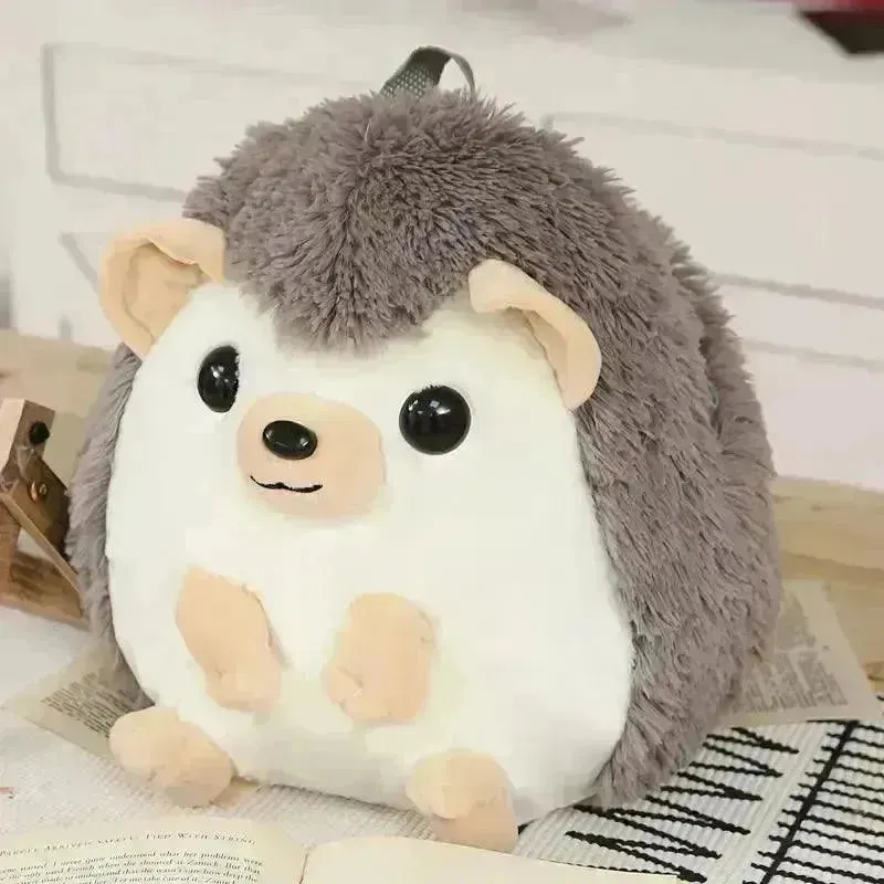 Cute Hedgehog Plush Backpack