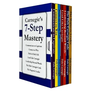 Dale Carnegie Collection 7 Books Set (The Magnetic Leader, The Dale Carnegie Code, Leadership Beyond Words, Lead Like Carnegie, Dale in Daily Life, Connect to Win and Communicate to Captivate)