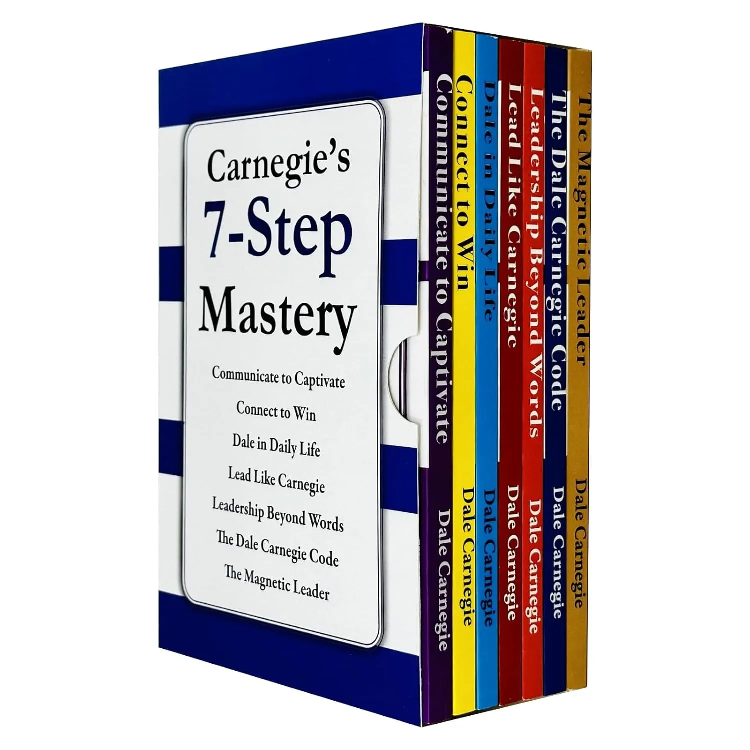 Dale Carnegie Collection 7 Books Set (The Magnetic Leader, The Dale Carnegie Code, Leadership Beyond Words, Lead Like Carnegie, Dale in Daily Life, Connect to Win and Communicate to Captivate)