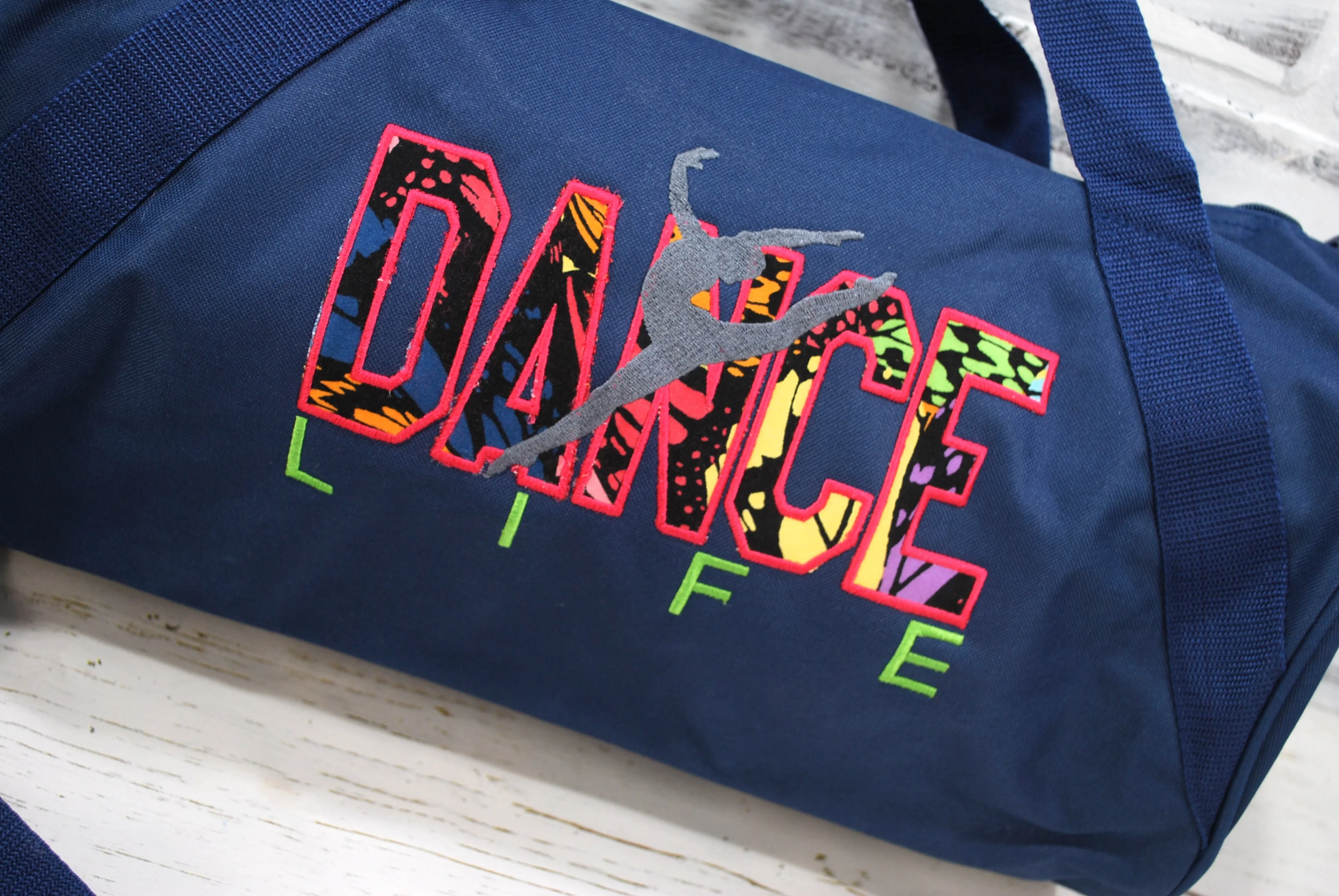 Dance Butterfly Wing Life Personalized Tote or Duffle Bag