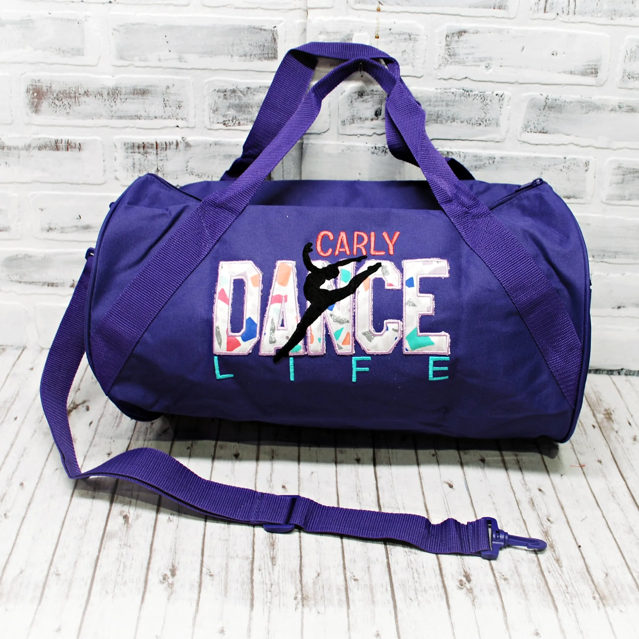 Dance Jewel Terazzo Personalized Tote or Duffle Bag