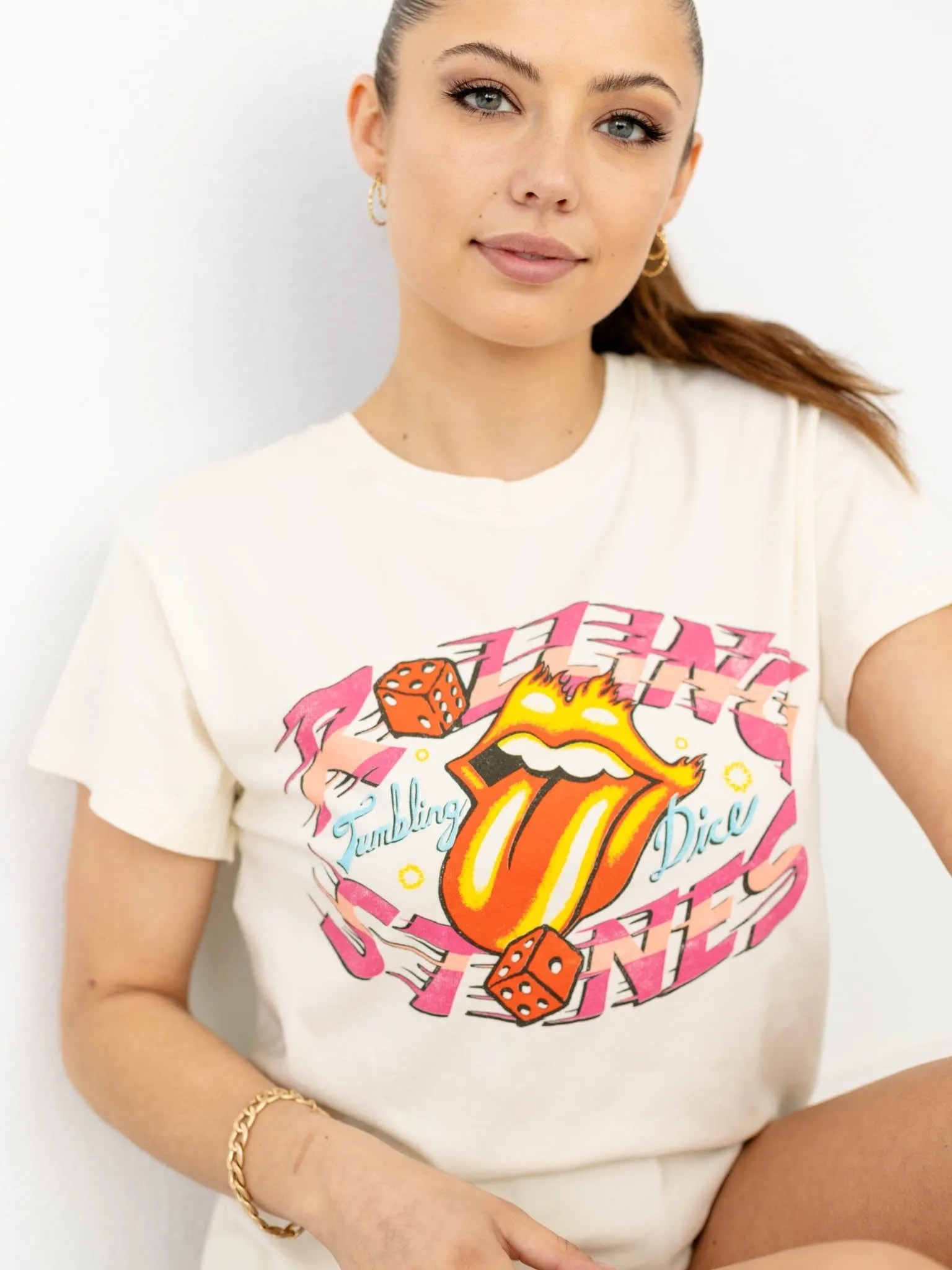 Daydreamer Rolling Stones Tumbling Dice Tour Tee