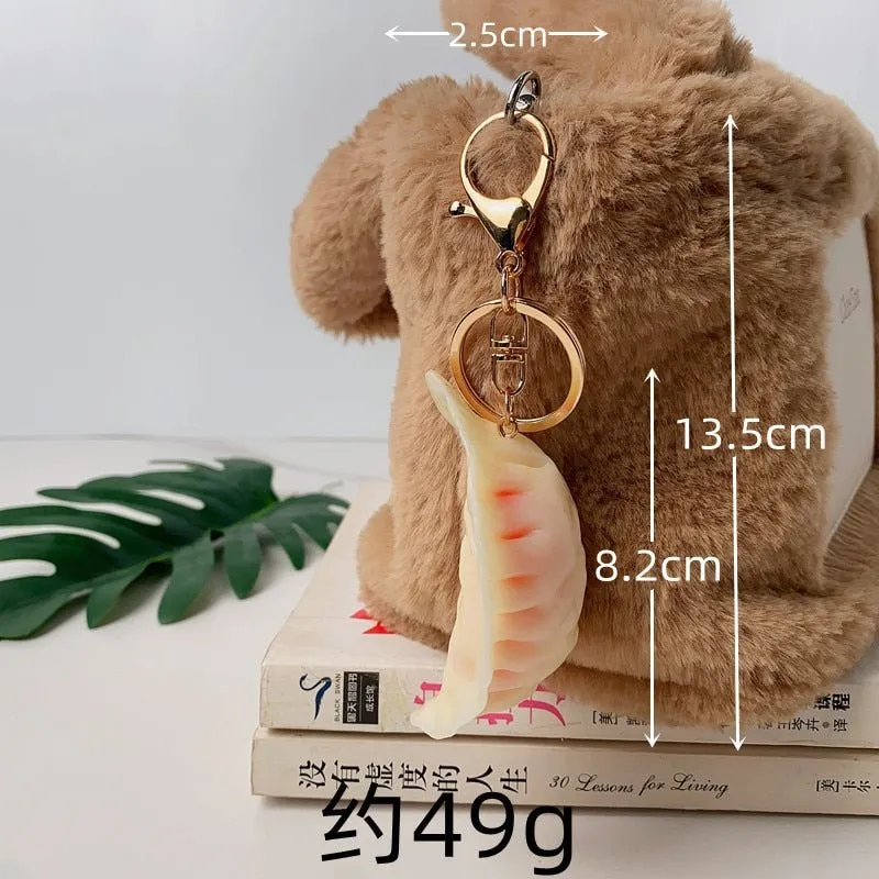Delicious Dumplings and Noodles Keychain