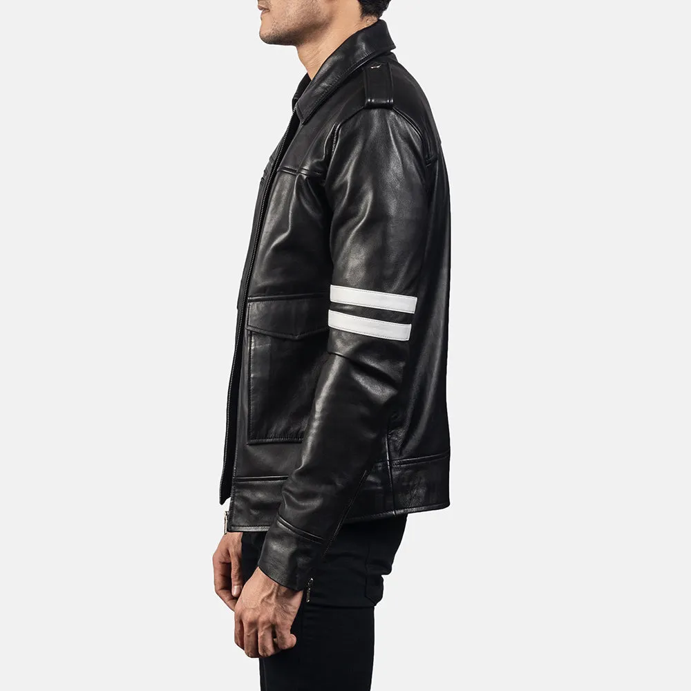 DemonSkin Black Leather Jacket