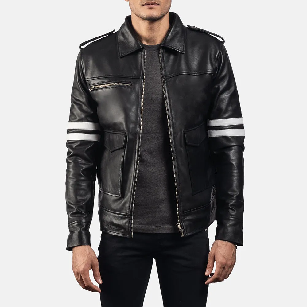 DemonSkin Black Leather Jacket