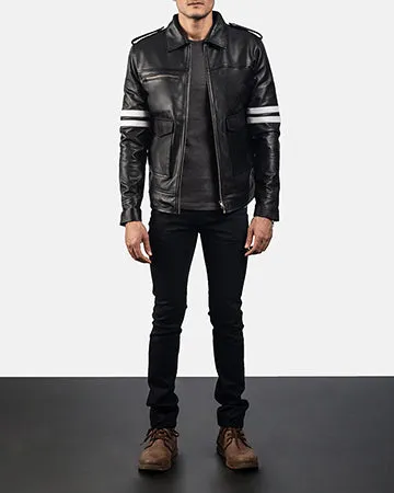 DemonSkin Black Leather Jacket