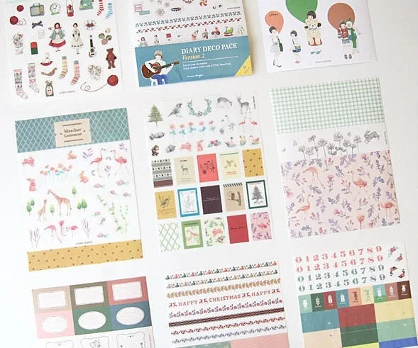 Diary Sticker Pack Version 2 SS477
