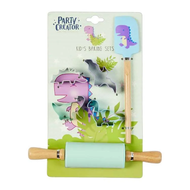 Dinosaur Baking Set