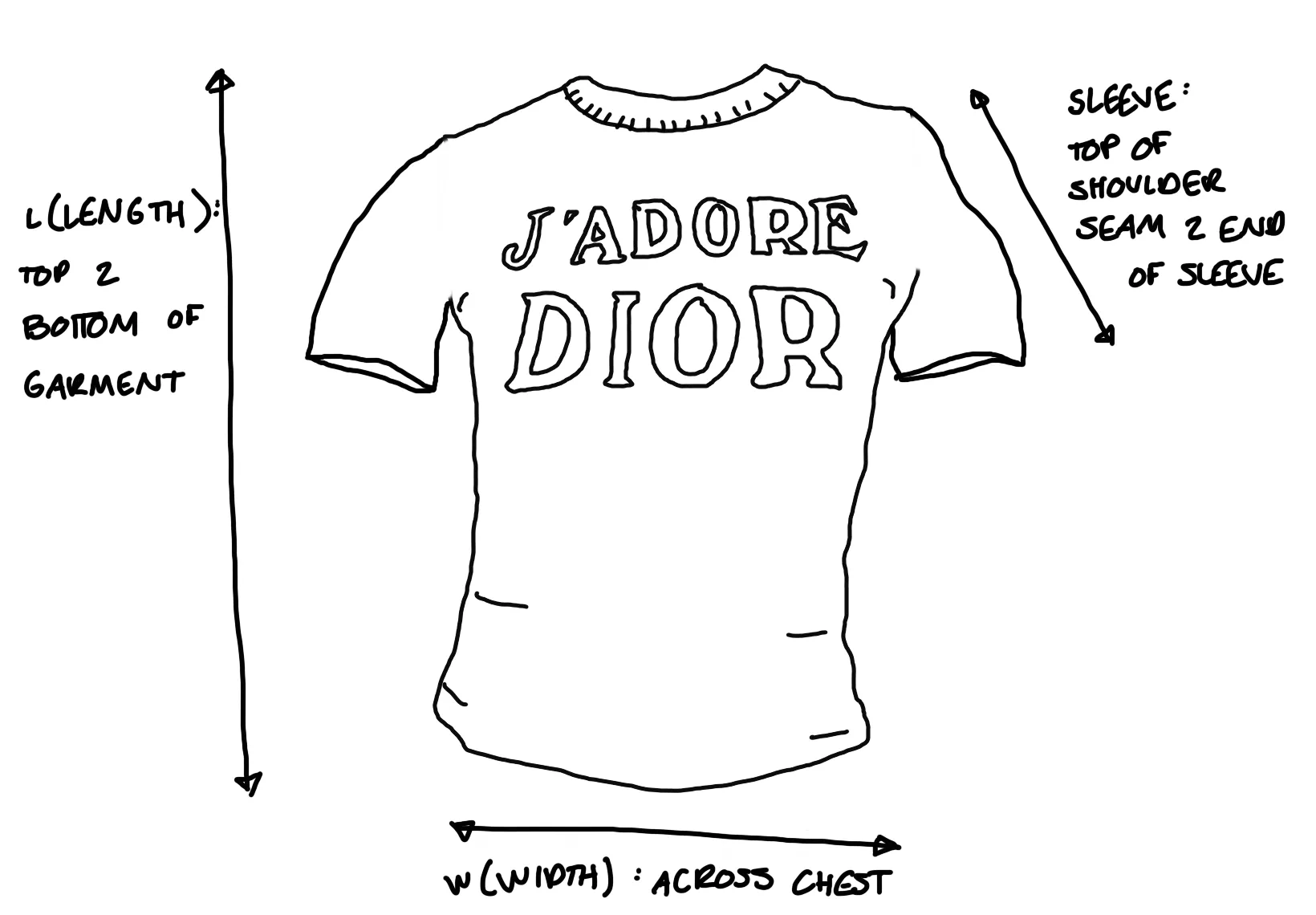 Dior J'Adore White Zippered Logo Tank Top