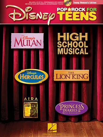 Disney Pop/Rock for Teens (Young Women's Edition)
