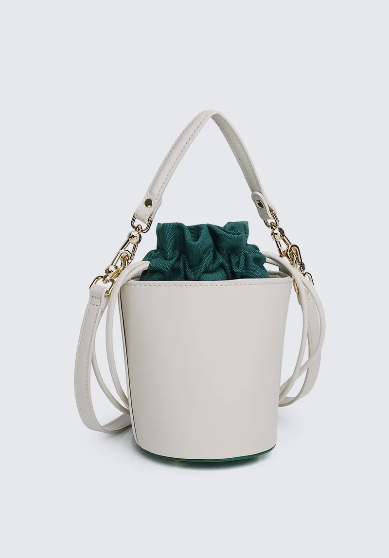 Disney Tinkerbell Dare to Believe Bucket Bag (Beige)