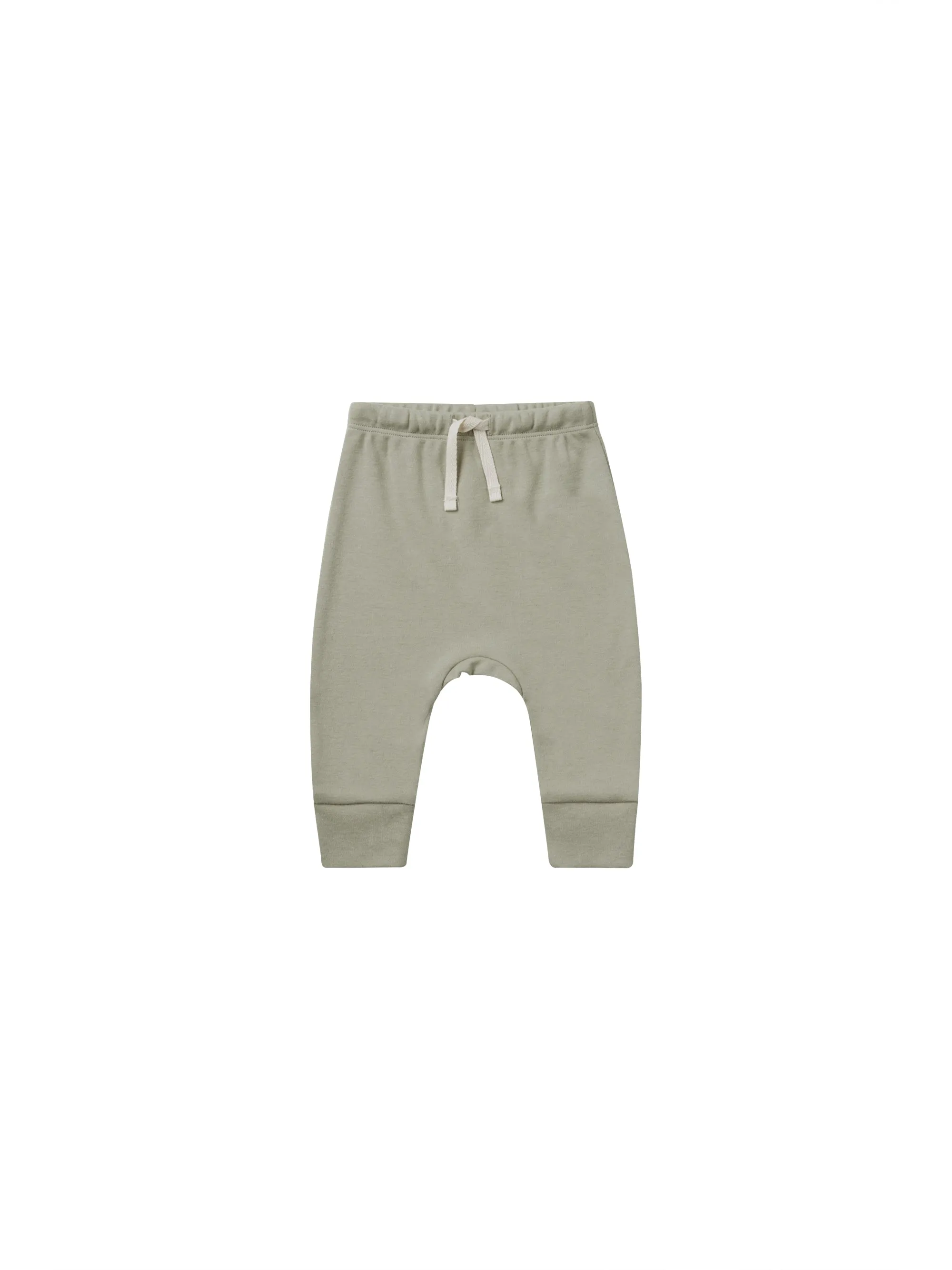 drawstring pant || sage