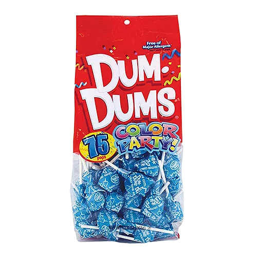 Dum Dum Color Party Bag Ocean Blue Cotton Candy