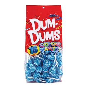 Dum Dum Color Party Bag Ocean Blue Cotton Candy