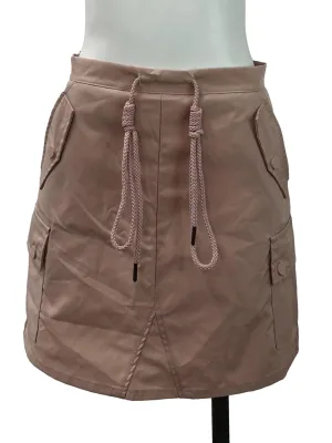 Dusty Pink Drawstring Skorts
