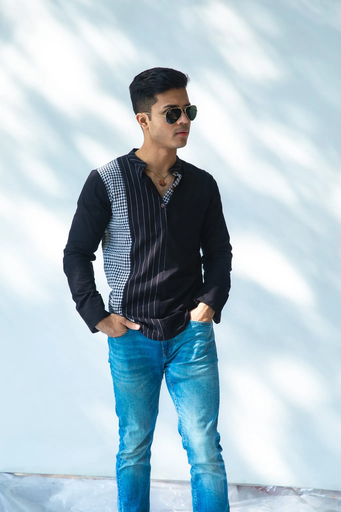 Eclipse Patterned Kurta