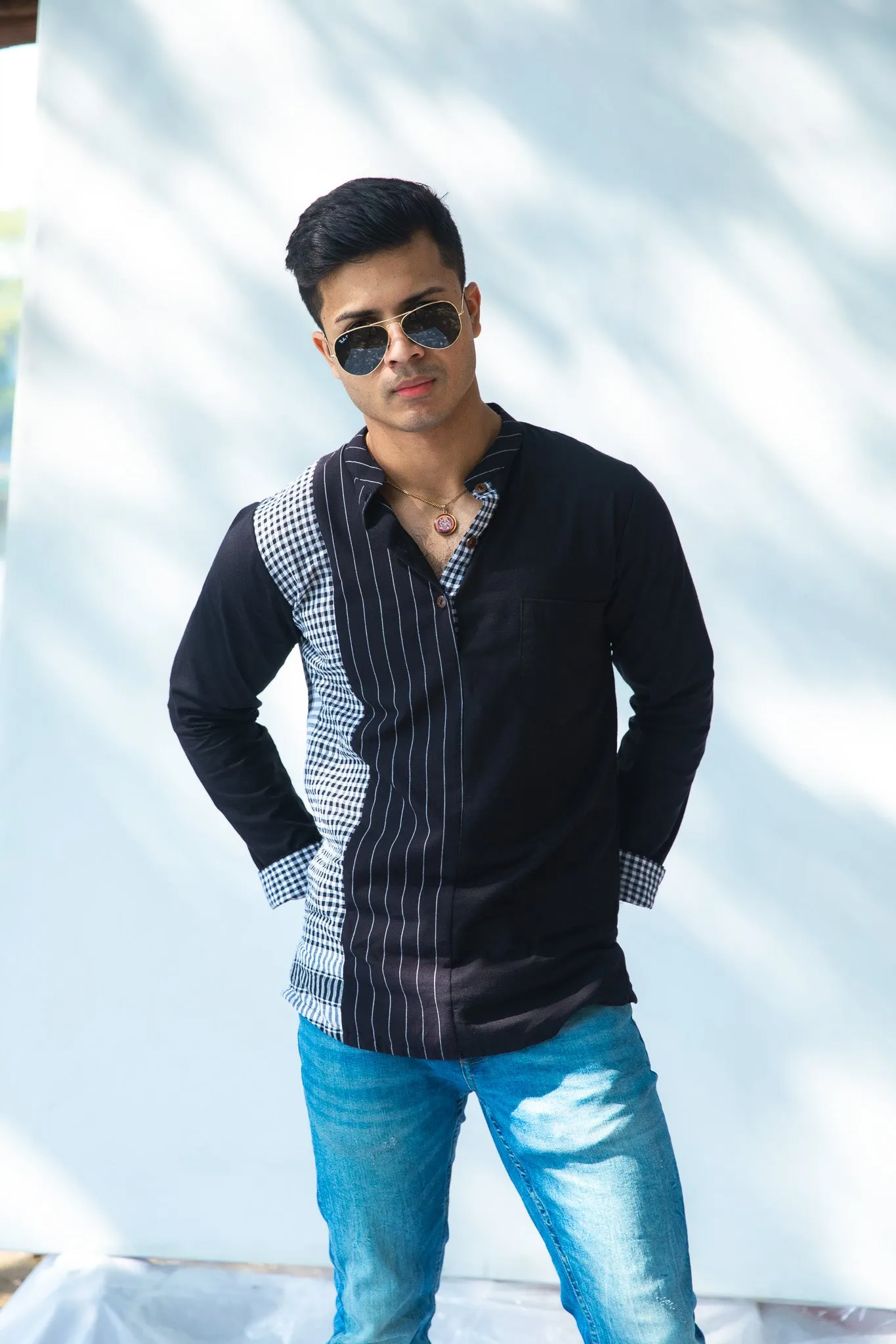 Eclipse Patterned Kurta