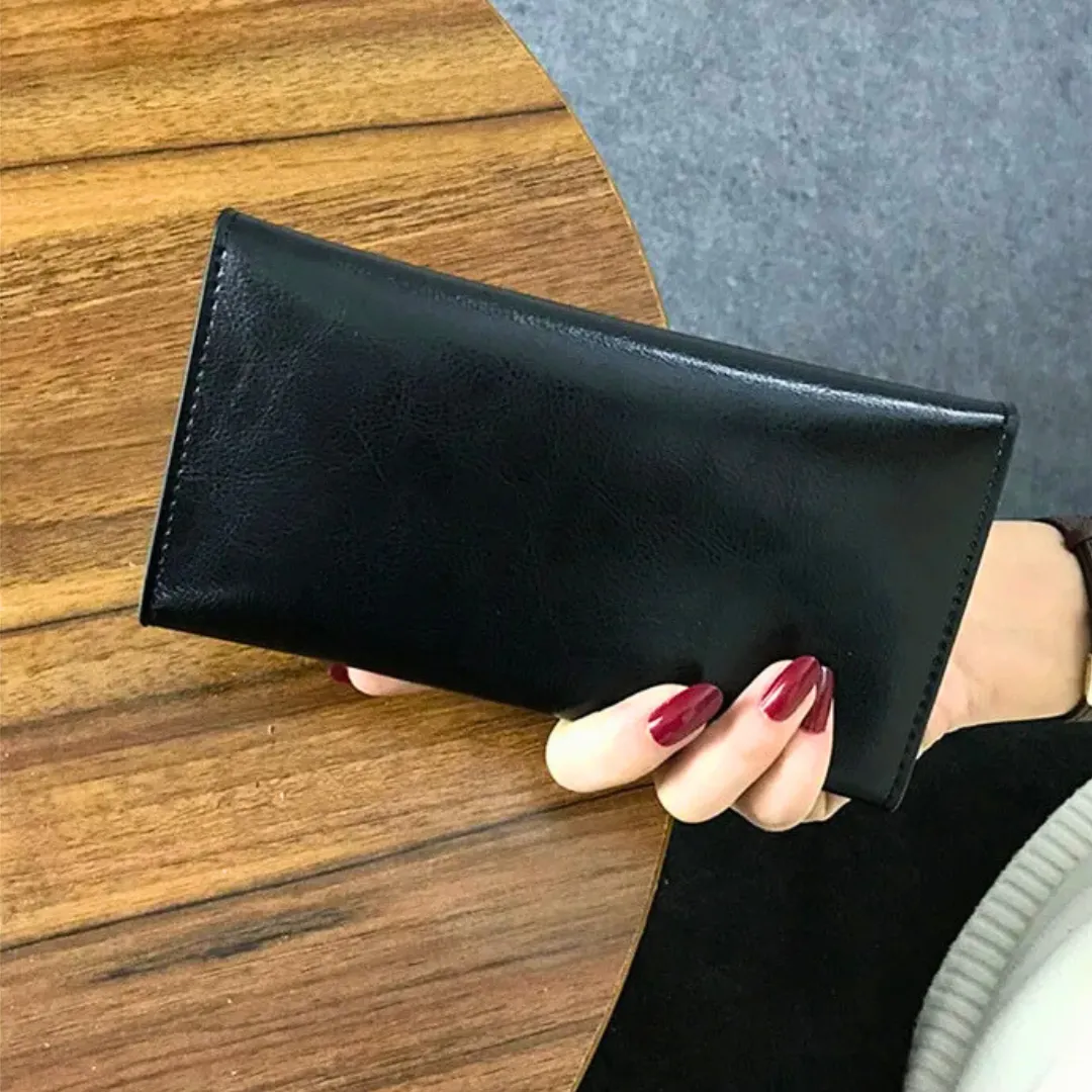 Ella | Classic Minimalist Folding Wallet