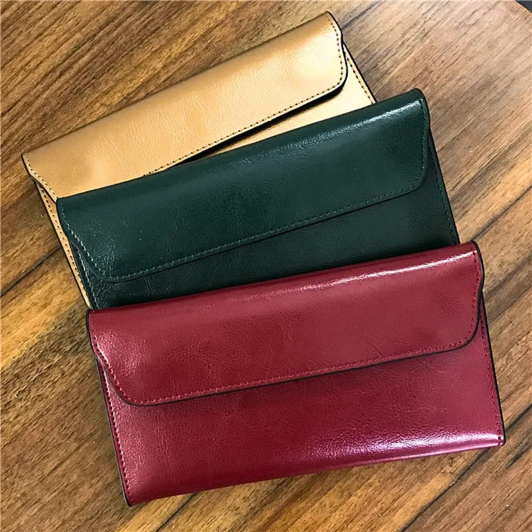Ella | Classic Minimalist Folding Wallet