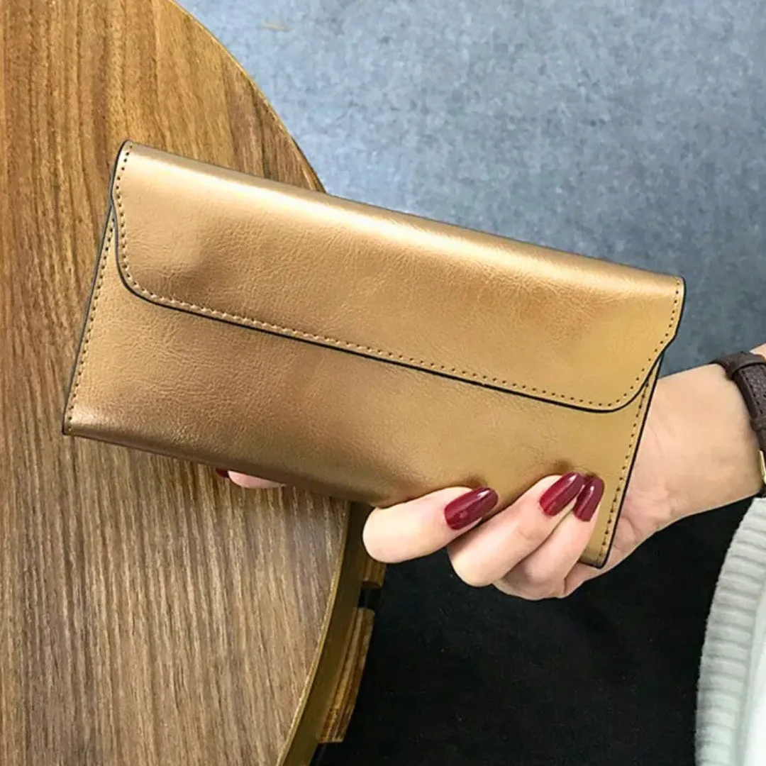 Ella | Classic Minimalist Folding Wallet