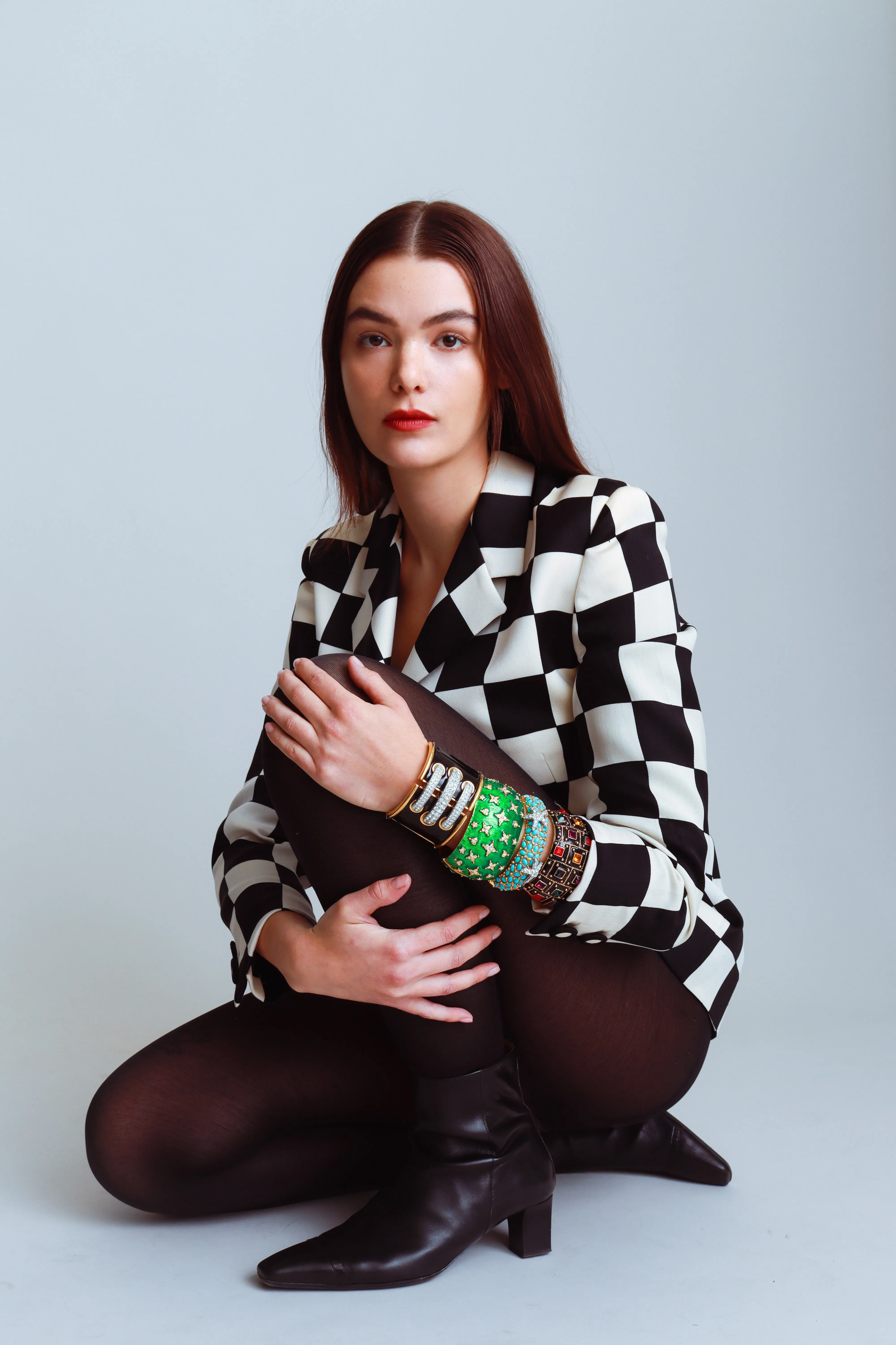 Enamel Gem Bracelet