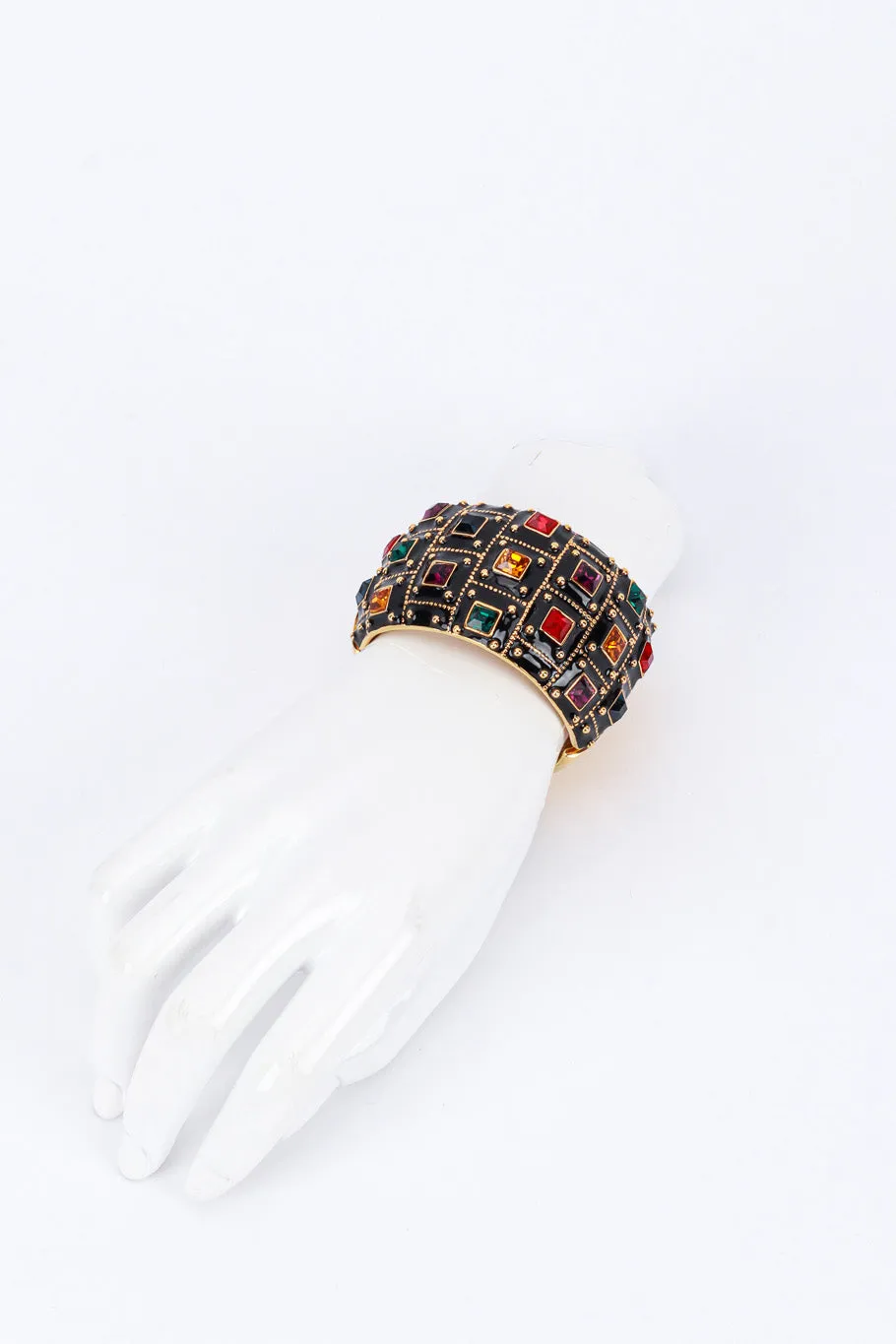 Enamel Gem Bracelet