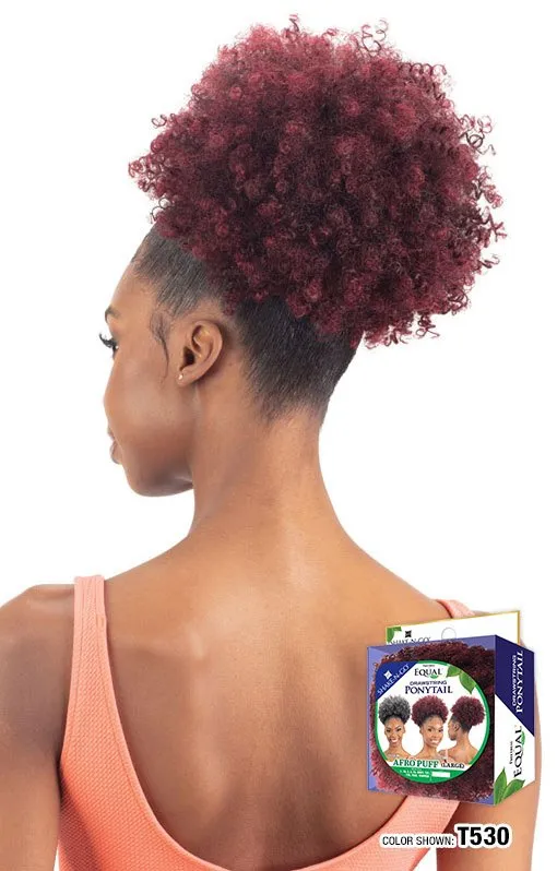 EQUAL Drawstring Ponytail - Afro Puff