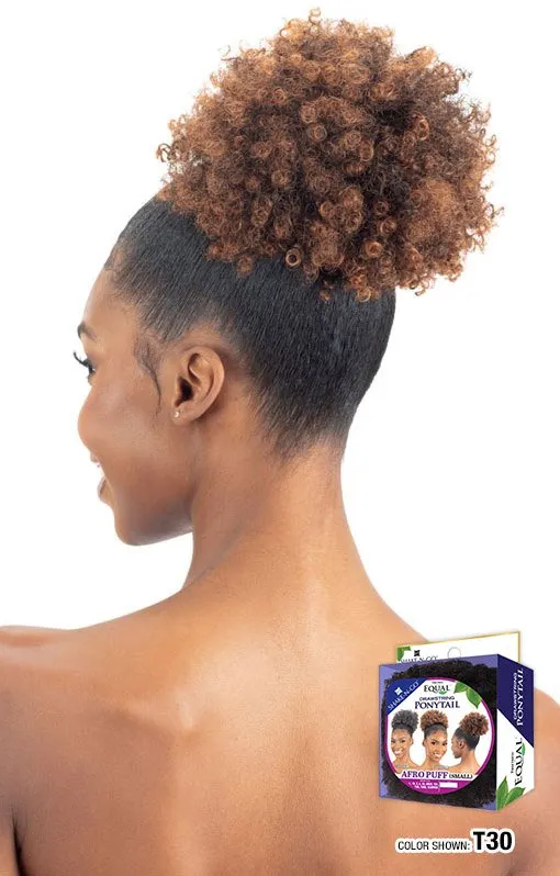 EQUAL Drawstring Ponytail - Afro Puff